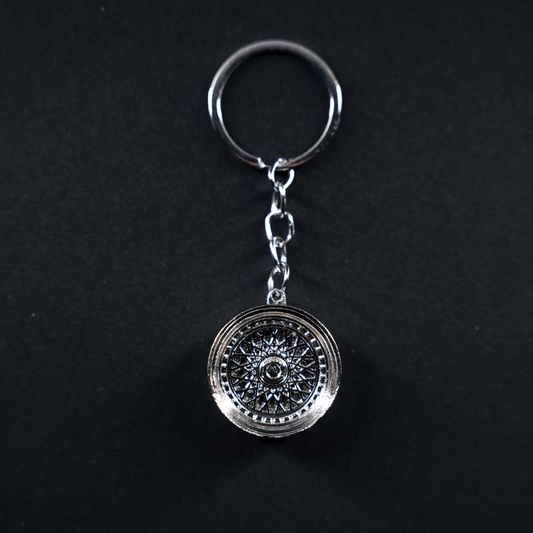 Металевий Брелок Classic Mesh